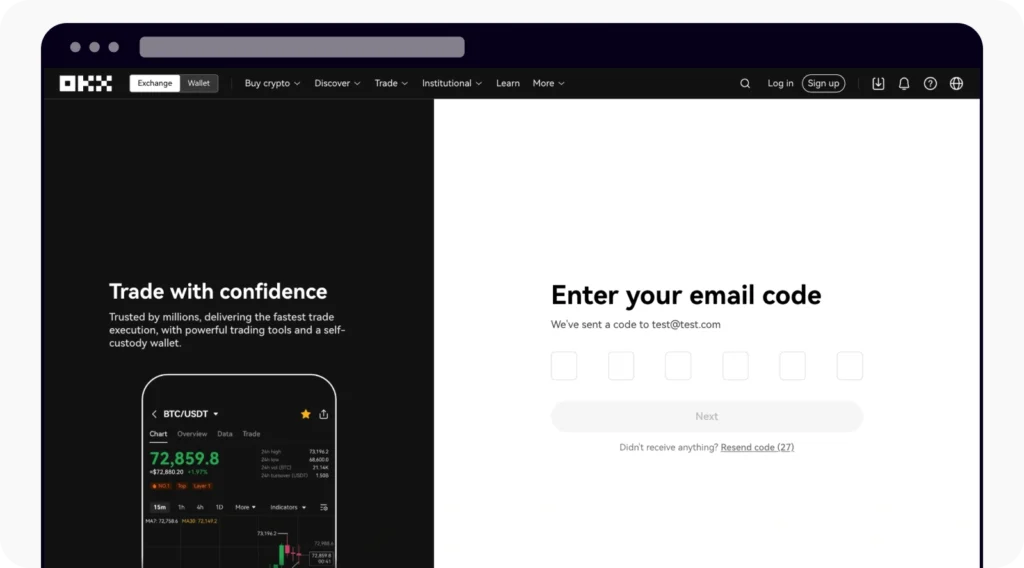 Buy Crypto on OKX