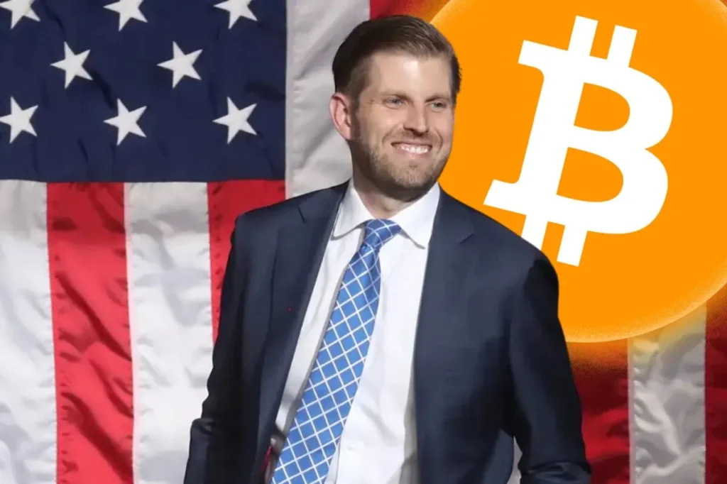 Eric Trump Backs Crypto